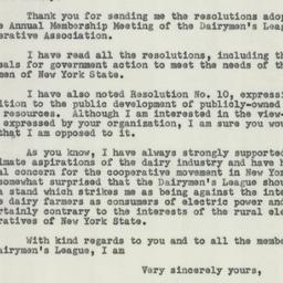 Letter: 1953 October 27