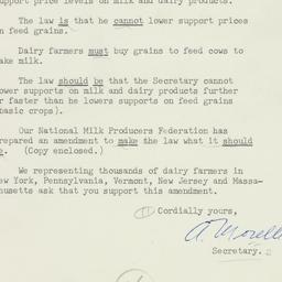 Letter: 1954 February 11