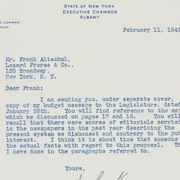 Letter: 1942 February 11