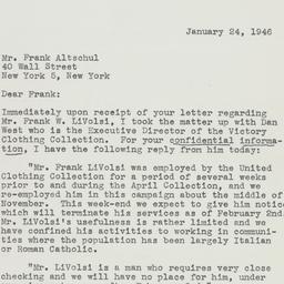 Letter: 1946 January 24