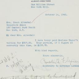 Letter: 1942 October 14