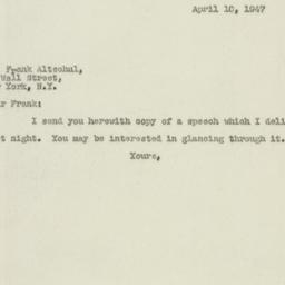 Letter: 1947 April 10