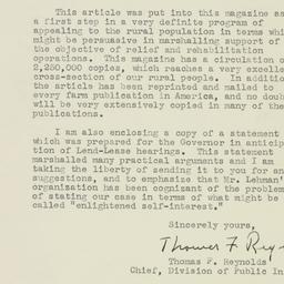 Letter: 1943 June 8