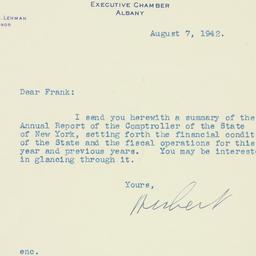 Letter: 1942 August 7