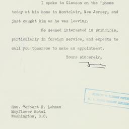 Letter: 1943 May 25