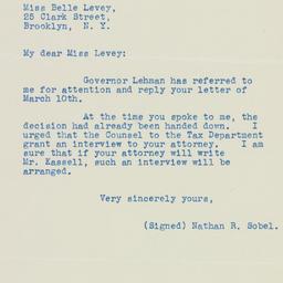 Letter: 1942 March 19