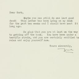 Letter: 1946 March 13