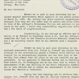 Letter: 1937 April 7