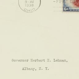 Envelope: 1938 May 14