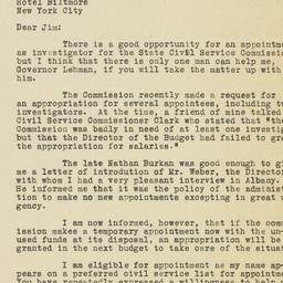 Letter: 1936 August 11