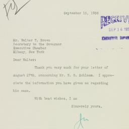 Letter: 1936 September 15