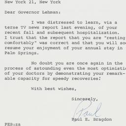 Letter: 1963 February 12