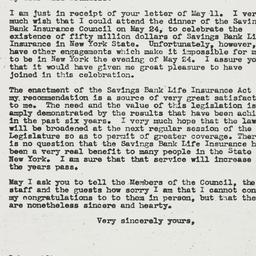 Letter: 1945 May 15