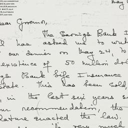 Letter: 1945 May 11