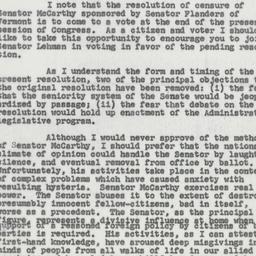 Letter: 1954 July 23