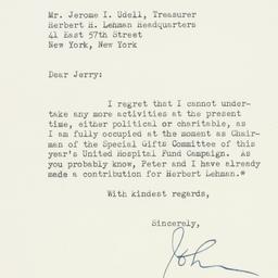 Letter: 1949 October 17