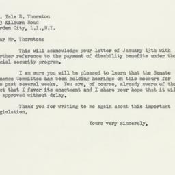 Letter: 1956 February 13