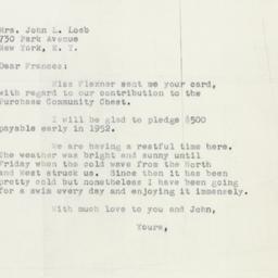 Letter: 1951 November 4