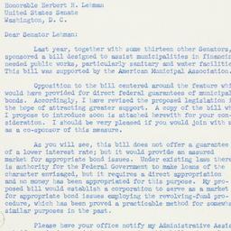 Letter: 1955 March 3