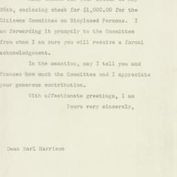 Letter: 1947 May 27