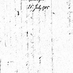 [Document, 1785 July 26]