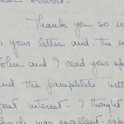 Letter: 1947 May 27