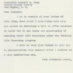 Letter: 1955 July 25