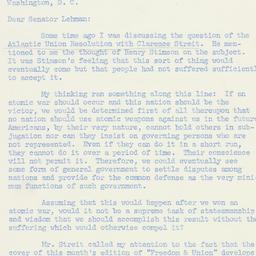 Letter: 1955 July 18
