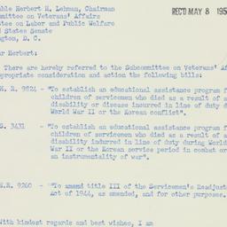 Pamphlet: 1956 May 7