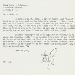 Letter: 1934 November 14