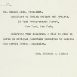 Letter: 1943 June 25