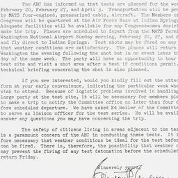 Letter: 1955 January 21
