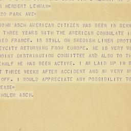 Telegram: 1942 July 3