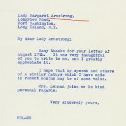 Letter: 1940 August 22