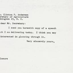 Letter: 1947 October 11