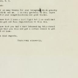 Letter: 1946 September 19