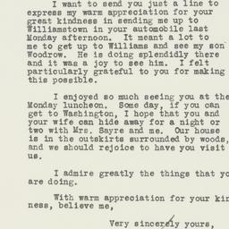 Letter: 1937 October 27