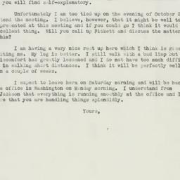 Letter: 1943 October 14