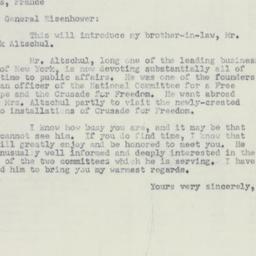 Letter: 1951 October 15