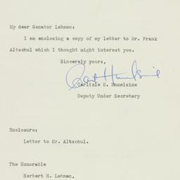Letter: 1951 April 23