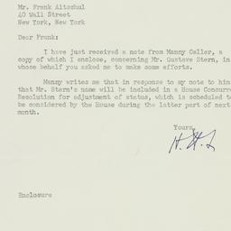 Letter: 1951 June 30