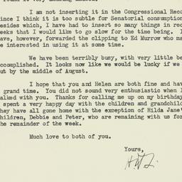Letter: 1954 March 30