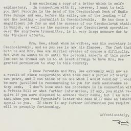 Letter: 1951 June 22