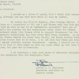 Letter: 1951 November 10