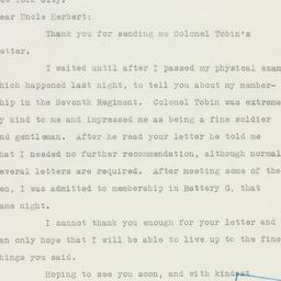 Letter: 1940 October 1