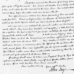 [Document, 1796 June 08]