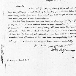[Document, 1805 July 15]