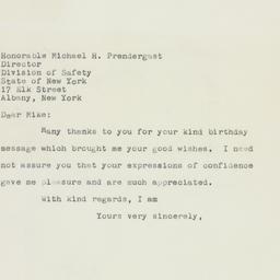 Letter: 1958 April 12