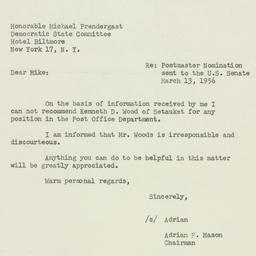 Letter: 1956 April 20