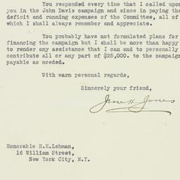 Letter: 1928 July 12